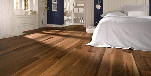 Mẫu sàn gỗ 120mm đến 150mm tạo cảm giác cân đối và hài hòa hơn cho các căn phòng