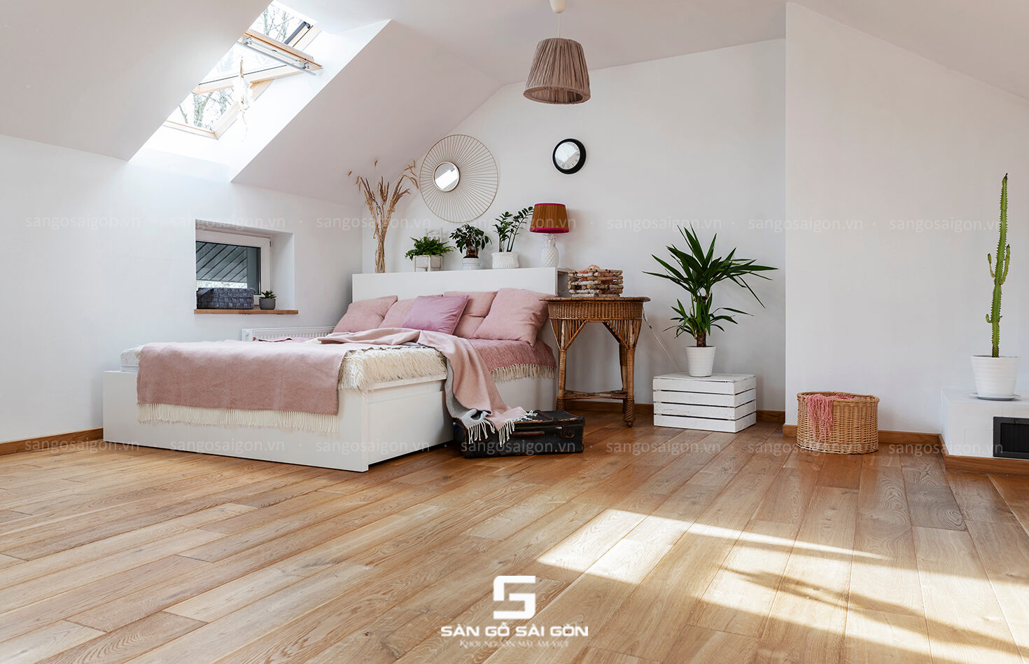 Bí quyết chọn sàn gỗ tự nhiên hoàn hảo cho phòng ngủ